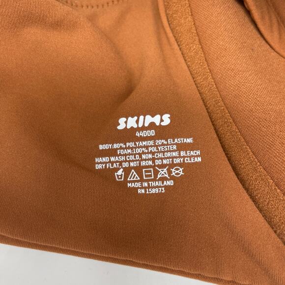 Skims Women's Fits Everybody Strapless Bra Siena Size 44DDD - Picture 3 of 4